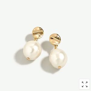 NWT Jcrew pearl drop earrings